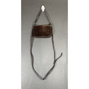Montana West Crossbody Bag Womens Brown Genuine Leather Hair-On Hide Western